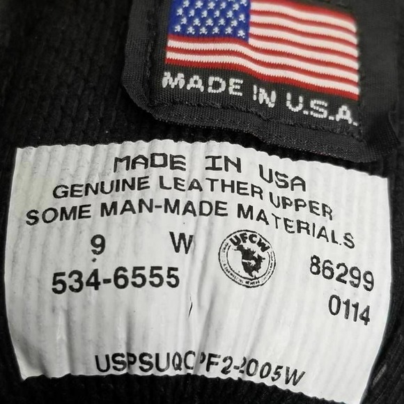 Lady Thorogood Code 3 Mid Cut Uniform Shoes Sz 9W - Picture 8 of 11